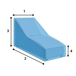 Housse pour chaises longues et transat