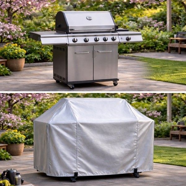 housse barbecue à gaz 4 brûleurs