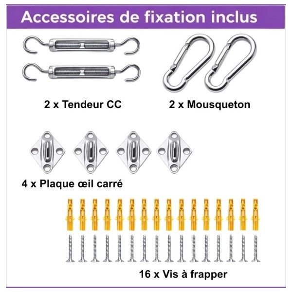 Accessoires-fixation-inclus- voile-ombrage-rectangle