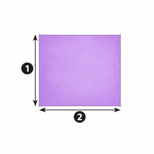 Voile d'ombrage carrée