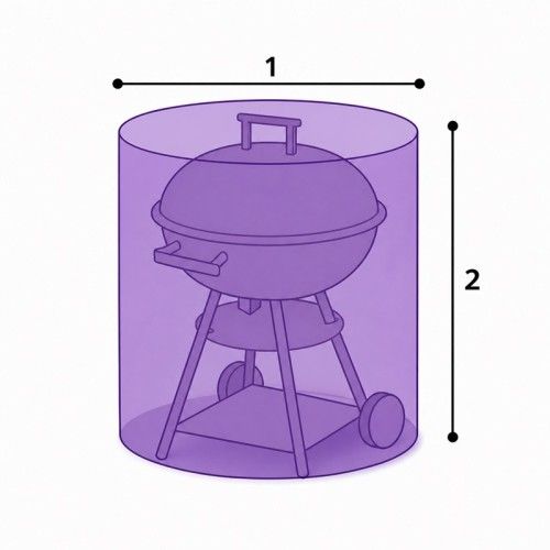 Housse de Barbecue rond