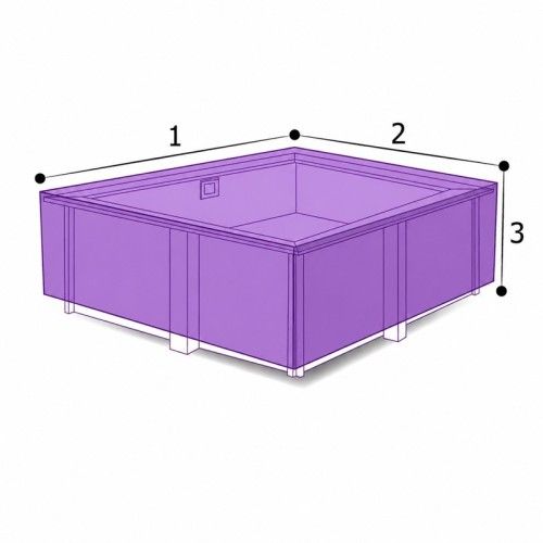 Housse de Piscine rectangulaire
