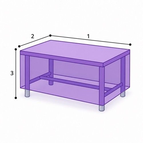 Housse de Table de jardin rectangulaire