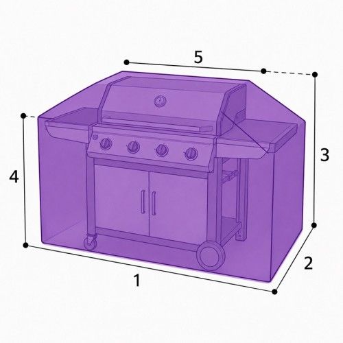 Housse de protection pour barbecue à gaz