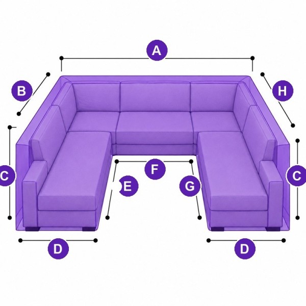 housse-de-canape-u-mesures-schema