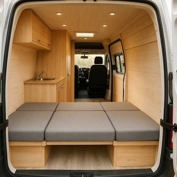 coussin rectangulaire van aménagé