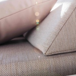 coussin sur mesure dossier trapeze