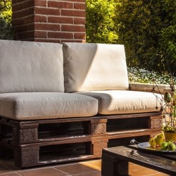 Coussin palette sur mesure