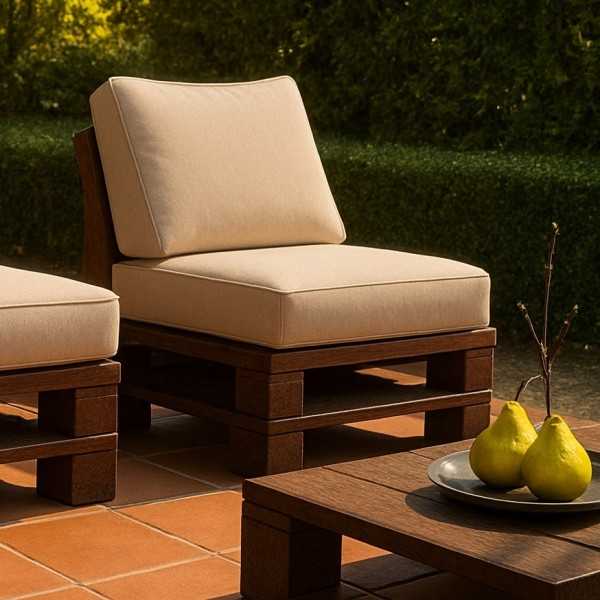 coussin sur mesure dossier trapeze