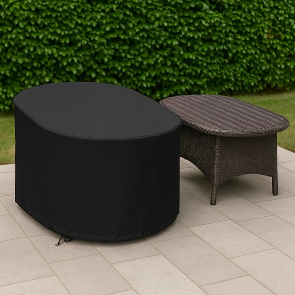 Housse de protection pour table de jardin ovale