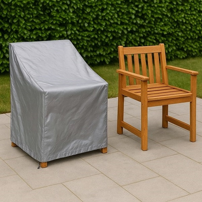 Housse sur mesure pour chaise en bois