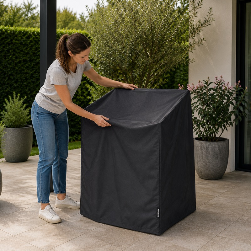 housse-protection-chaises-empilables-proteka-noire-installation