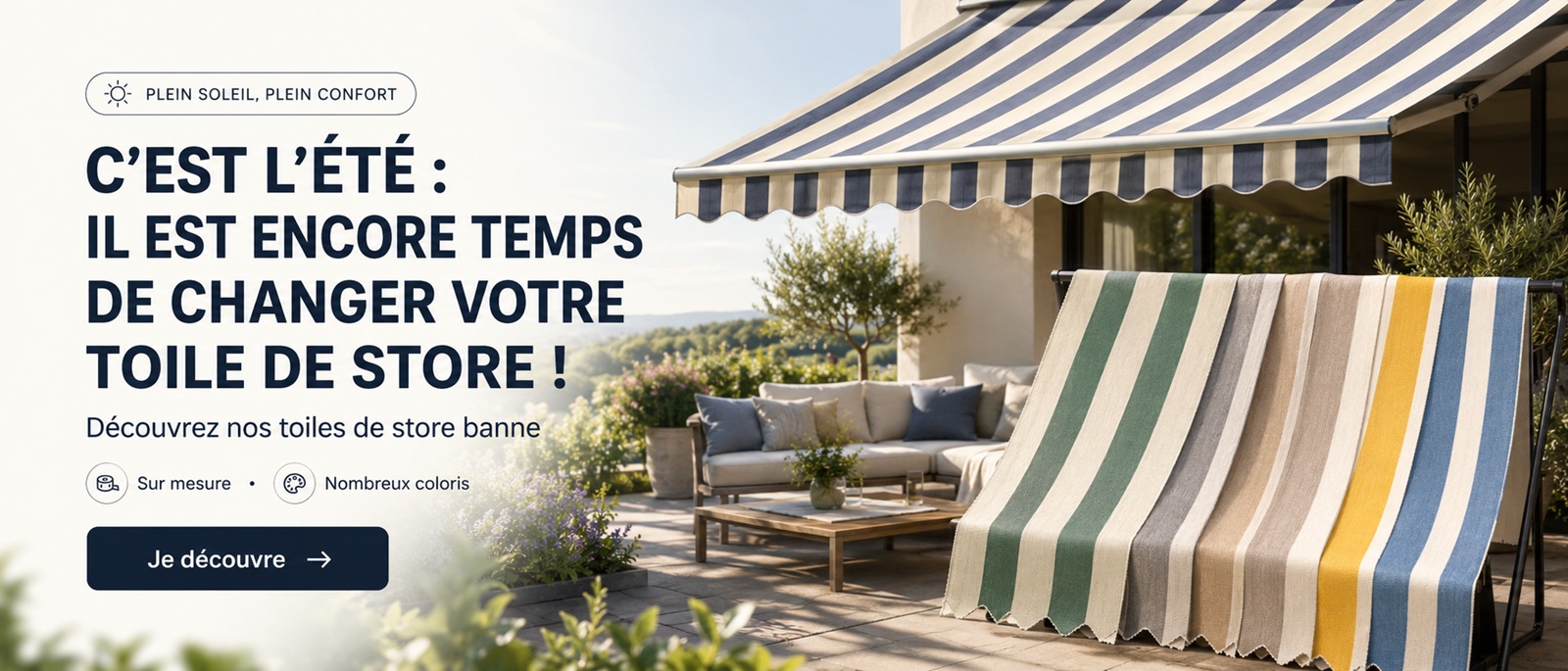 toile de store