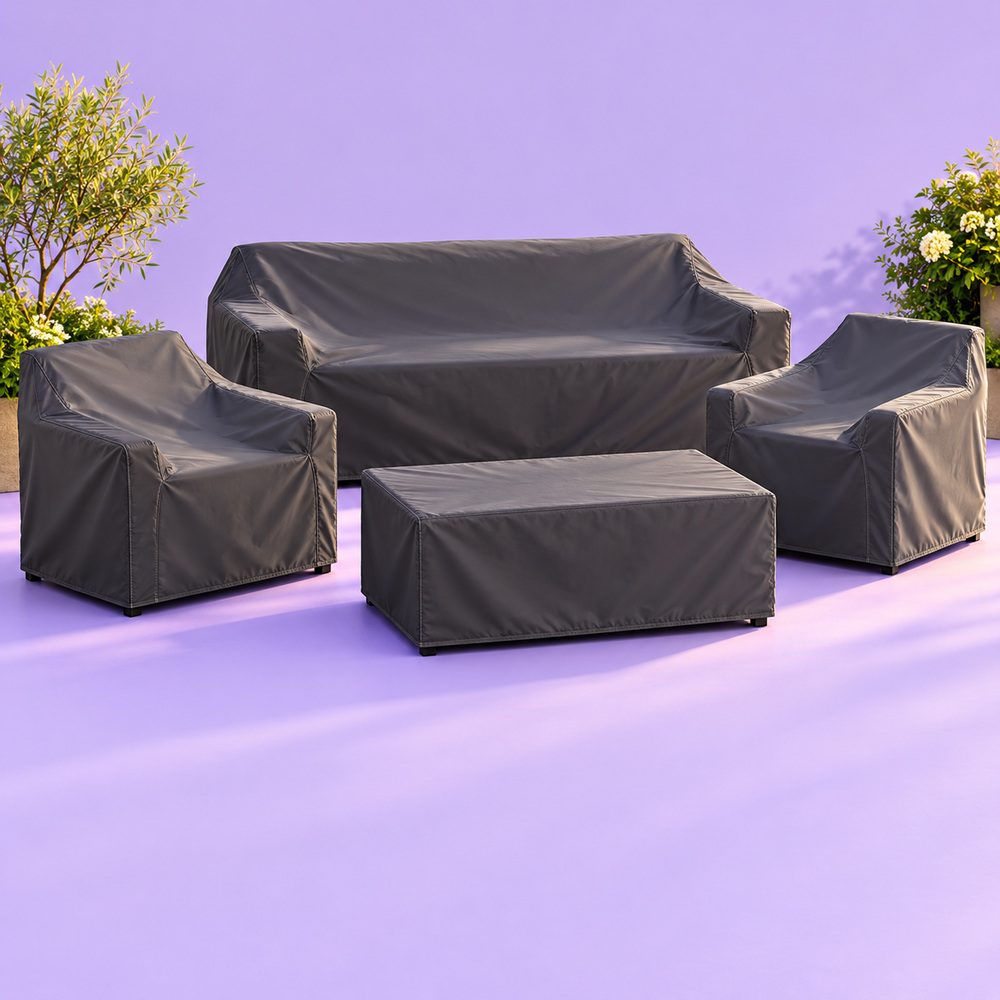Housses de protection sur mesure pour salon de jardin